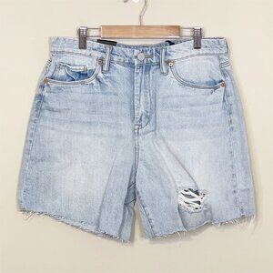 Blank NYC NWT Light Wash The Warren High Rise 100% Cotton Jean Shorts 30